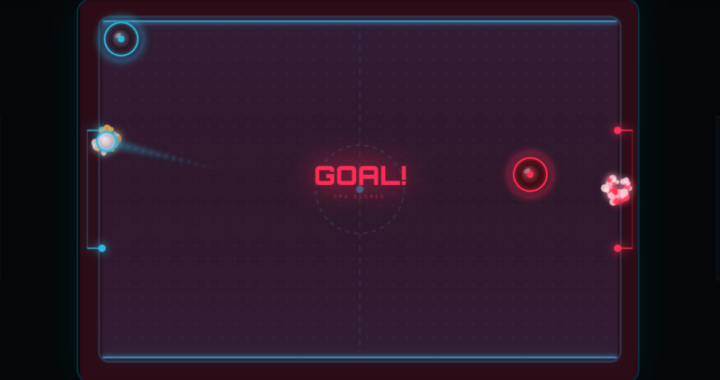 air hockey banner picture