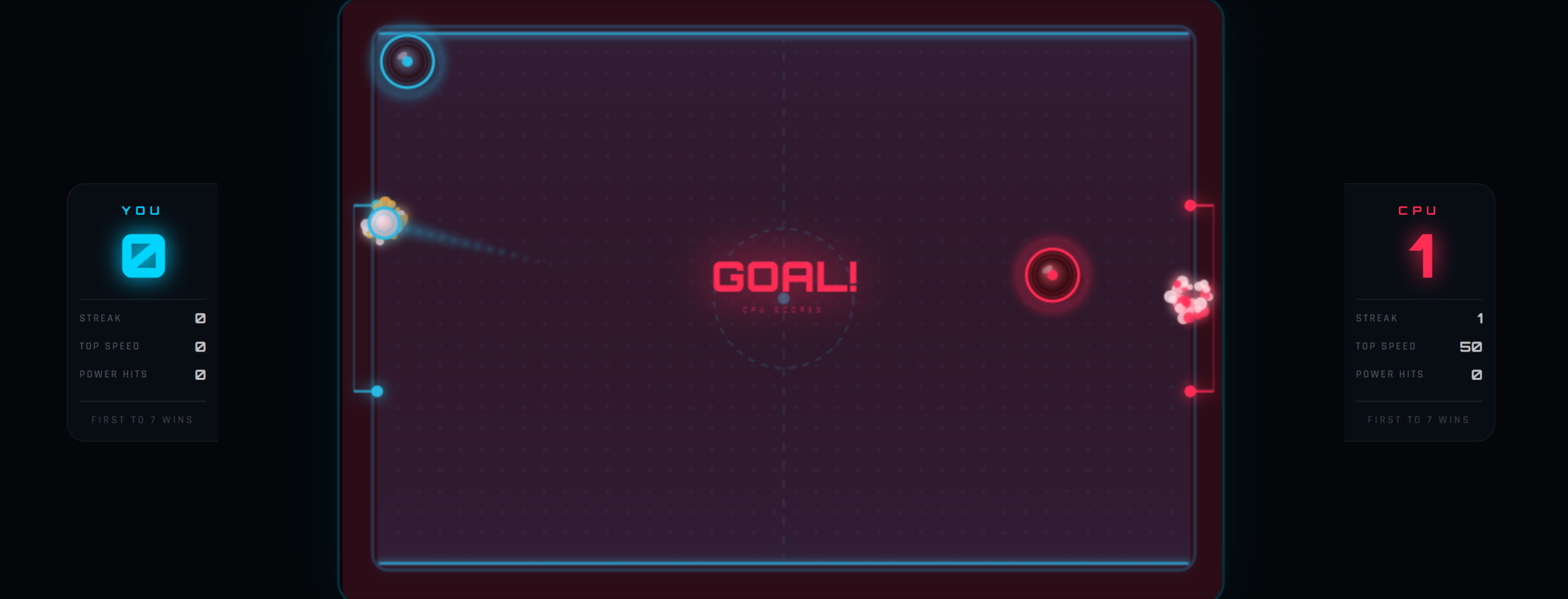 air hockey banner picture